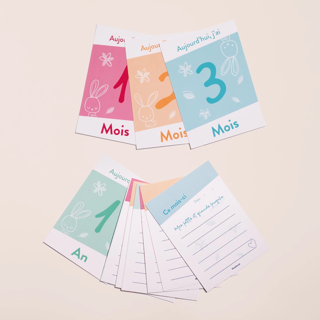 Cartes premiers mois